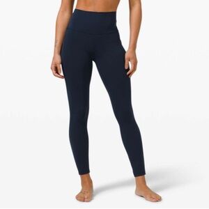 NWT lululemon Align ™M HR Pant 25" *Pockets / Sz 6 / True Navy